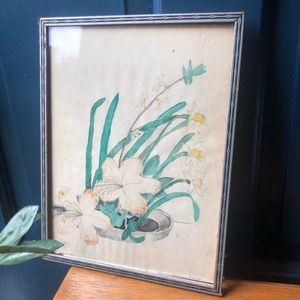 Antique Picture and Frame